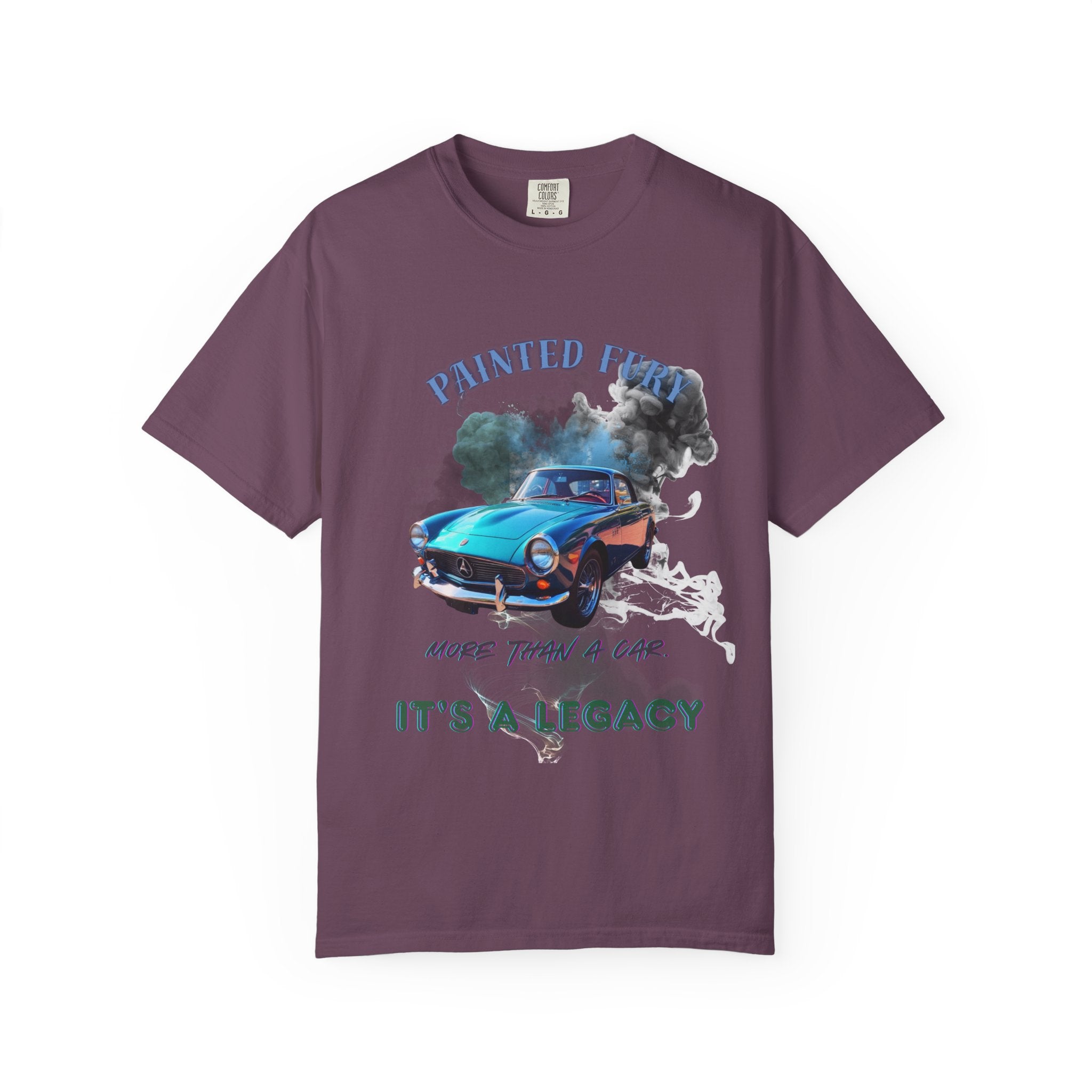Classic Car T-Shirt — "Painted Funk: It's a Legacy" Vintage Sports Car Graphic Tee