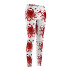 Blood Splatter Leggings — Halloween Red Splatter Women’s Leggings