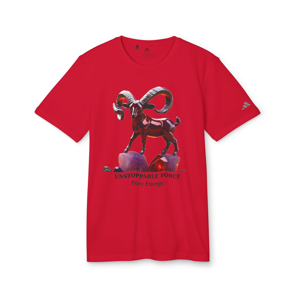 Ram Graphic T-Shirt — "Unstoppable Force Pure Energy" Athletic Tee