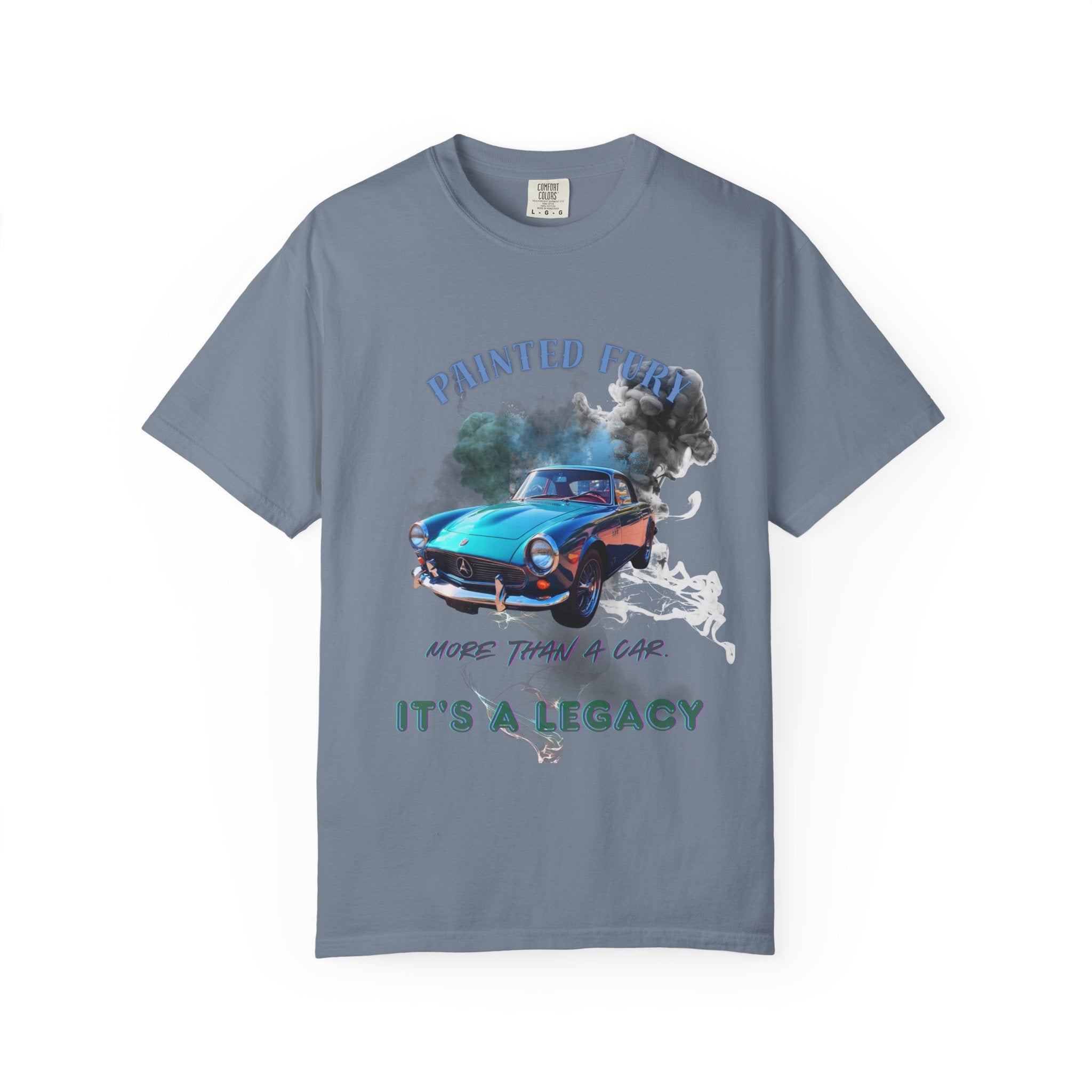 Classic Car T-Shirt — "Painted Funk: It's a Legacy" Vintage Sports Car Graphic Tee