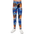 Christmas Nativity Youth Leggings – 'Now' Blue Nativity Print AOP