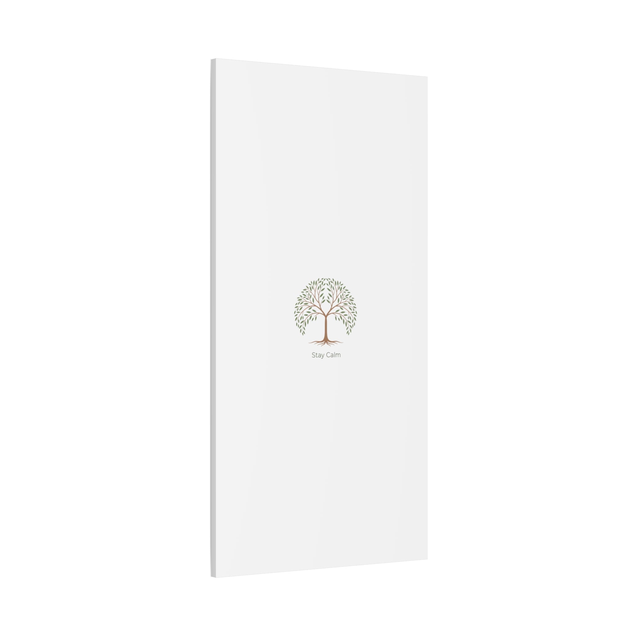 Stay Calm Canvas | Winter Fitness Grind, gym motivation decor