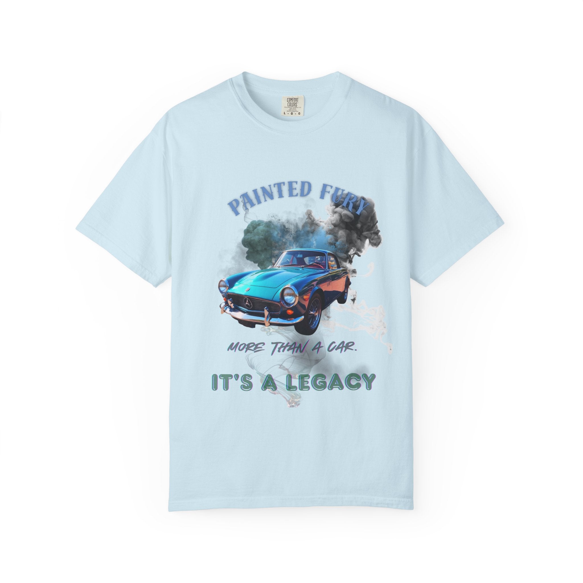Classic Car T-Shirt — "Painted Funk: It's a Legacy" Vintage Sports Car Graphic Tee