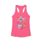 Destiny in Time Racerback Tank — Women's Text Graphic Tank Top