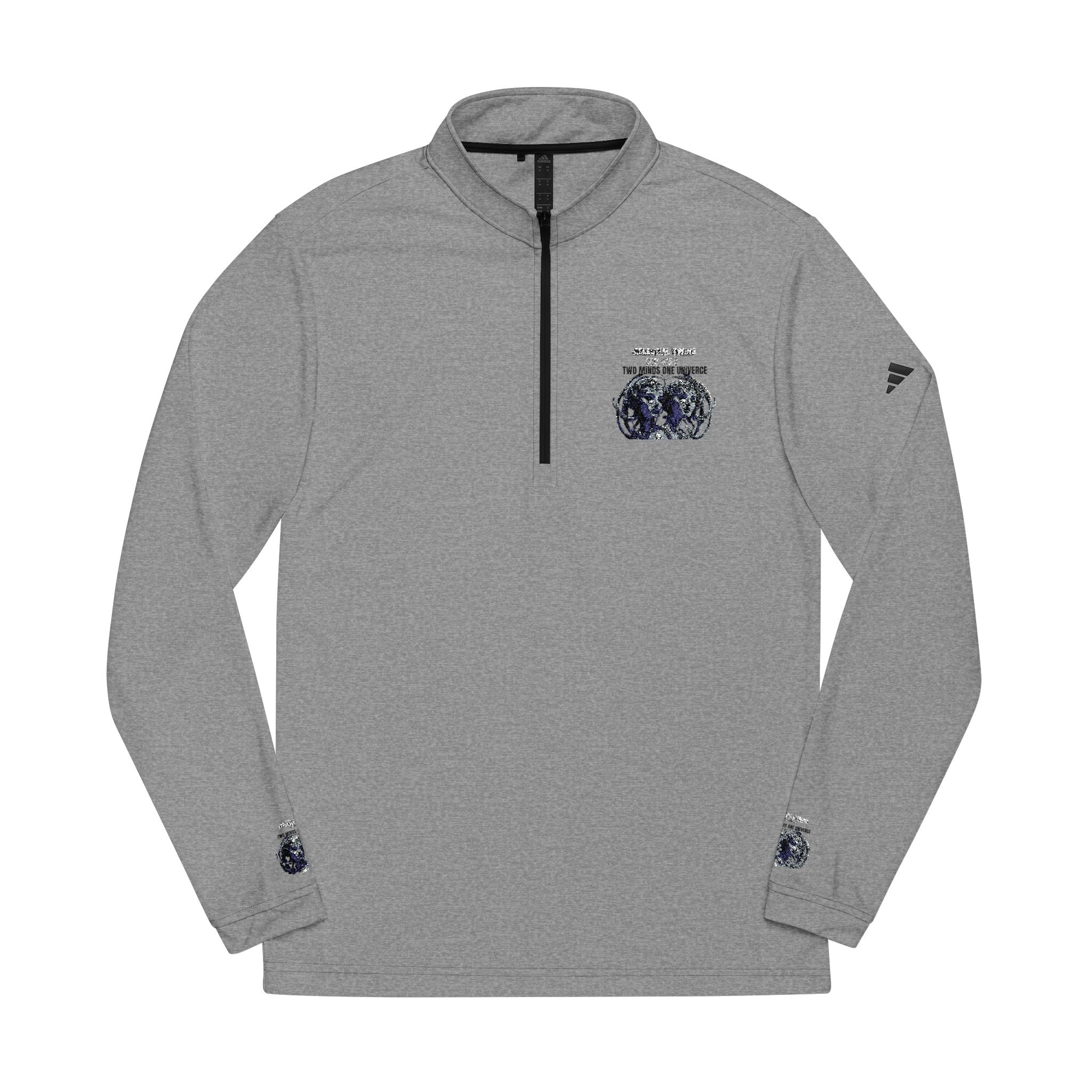 Adidas® 'Hidden' Floral Crest Embroidered Performance Pullover