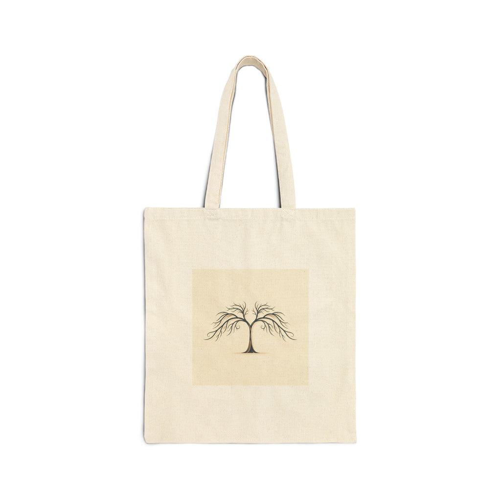 Tree of Life tote | nature symbols, minimalist forest motif
