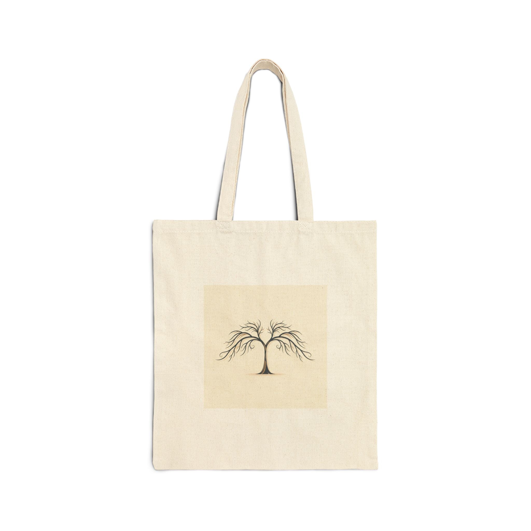 Tree of Life tote | nature symbols, minimalist forest motif