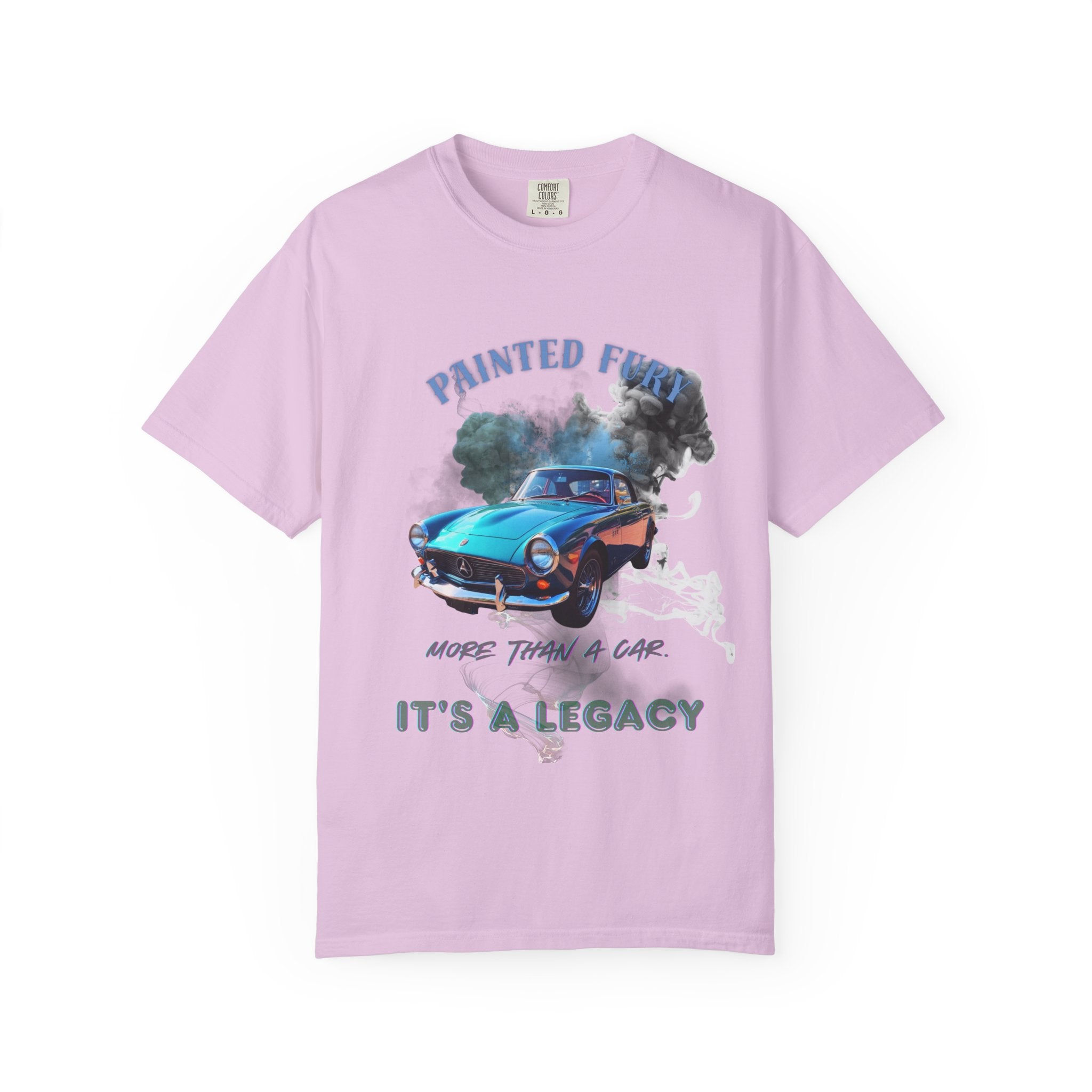 Classic Car T-Shirt — "Painted Funk: It's a Legacy" Vintage Sports Car Graphic Tee
