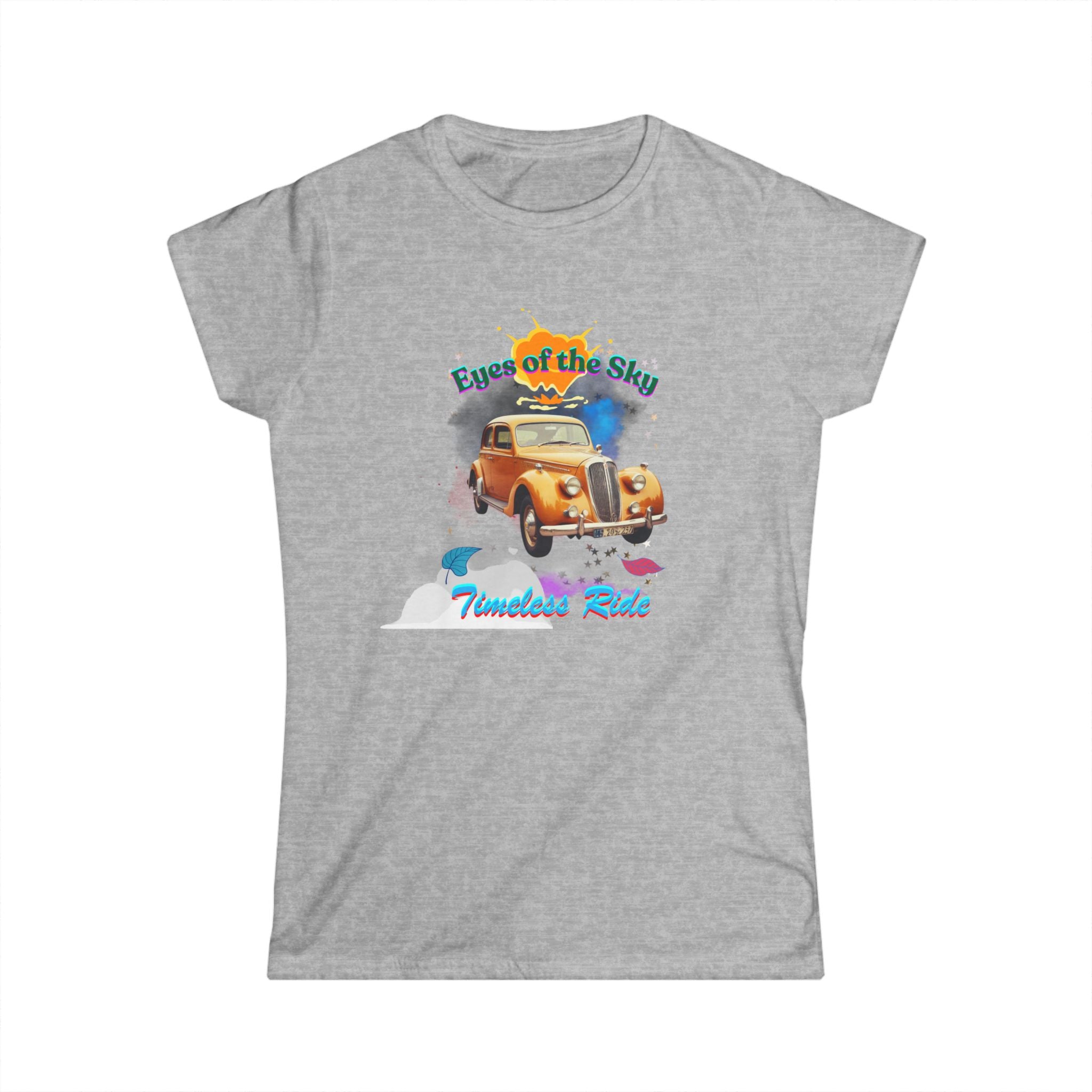 Vintage Convertible Tee — "Eyes of the Sky" Summer Roadtrip Graphic