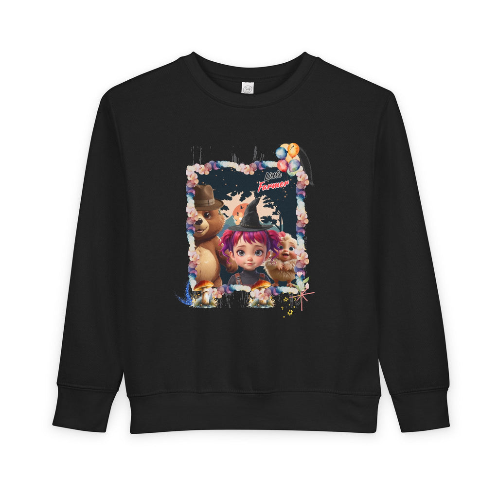 Little Farmer Toddler Sweatshirt — Cute Farm Animal Kids Pullover