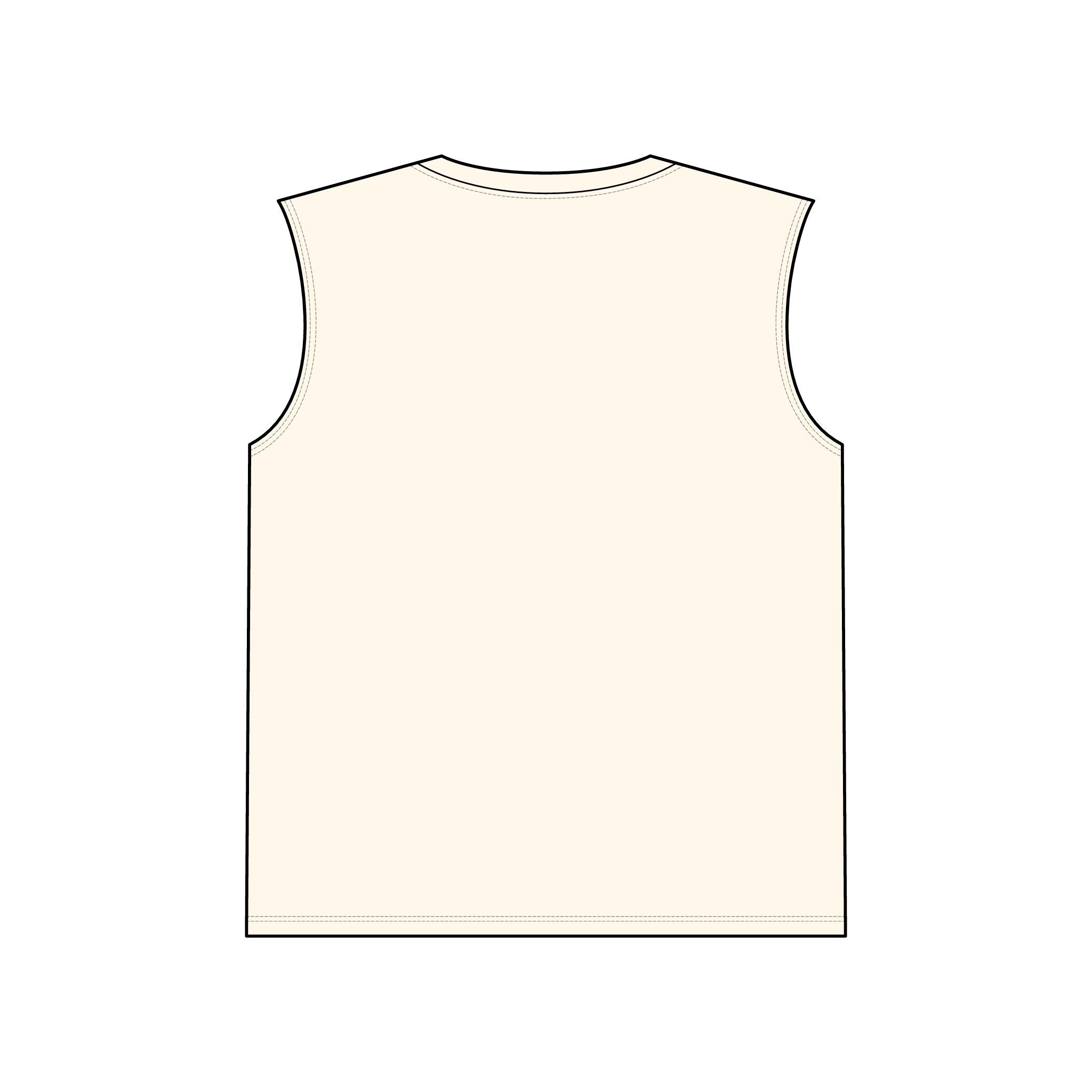 Autumn Light Muscle Tank — Vintage Lady Fall Graphic Tank Top