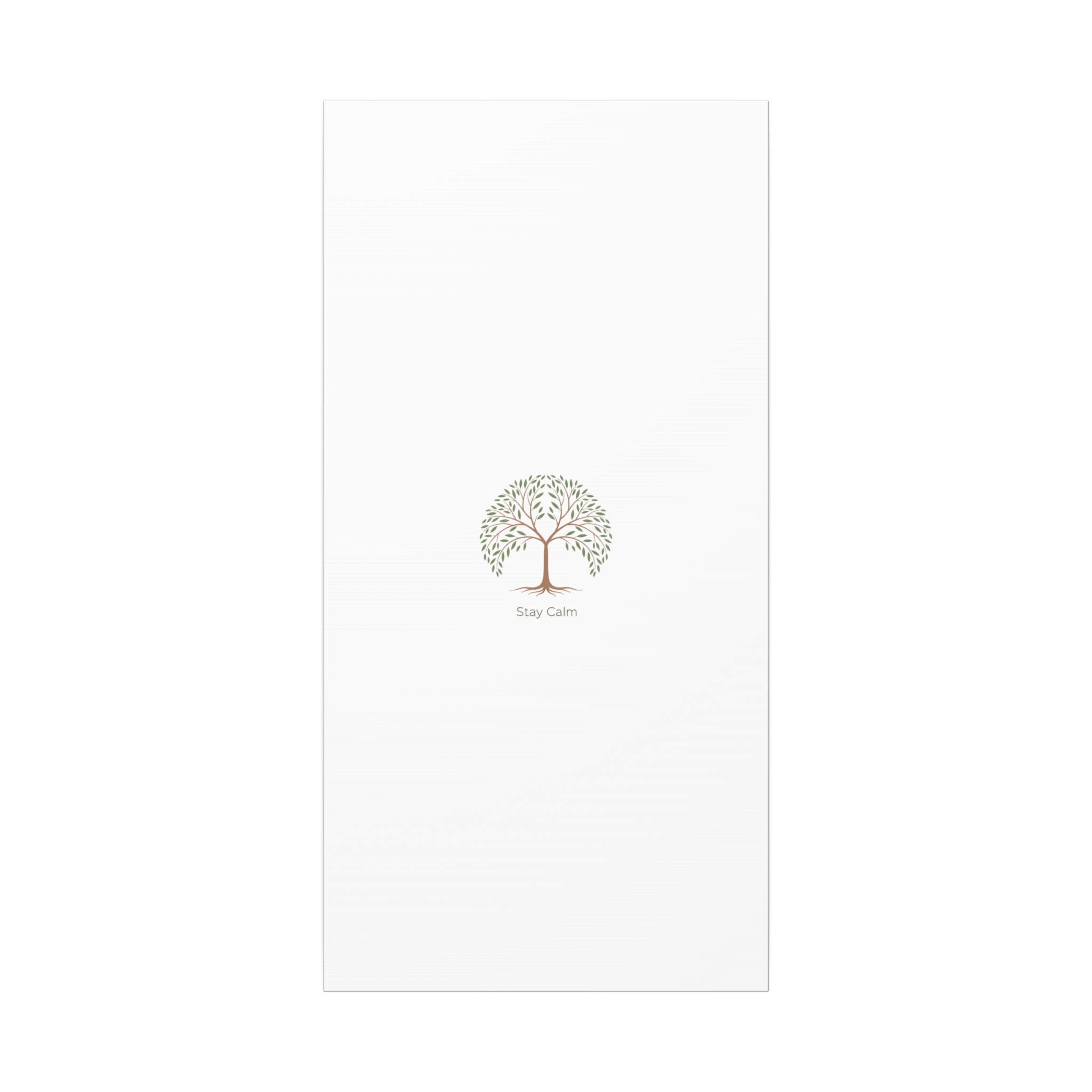 Stay Calm Canvas | Winter Fitness Grind, gym motivation decor