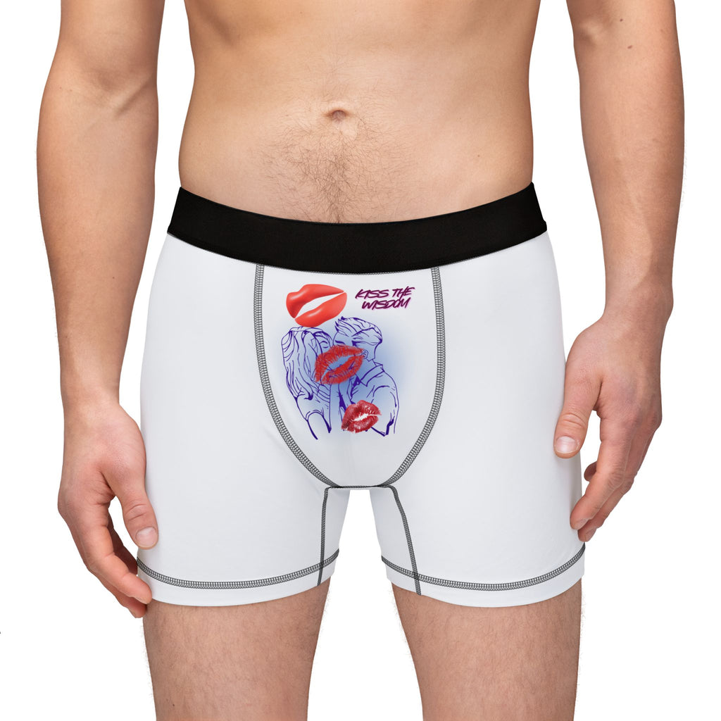 Embrace wisdom Boxers — Floral Kiss-Print Men's Boxer Shorts