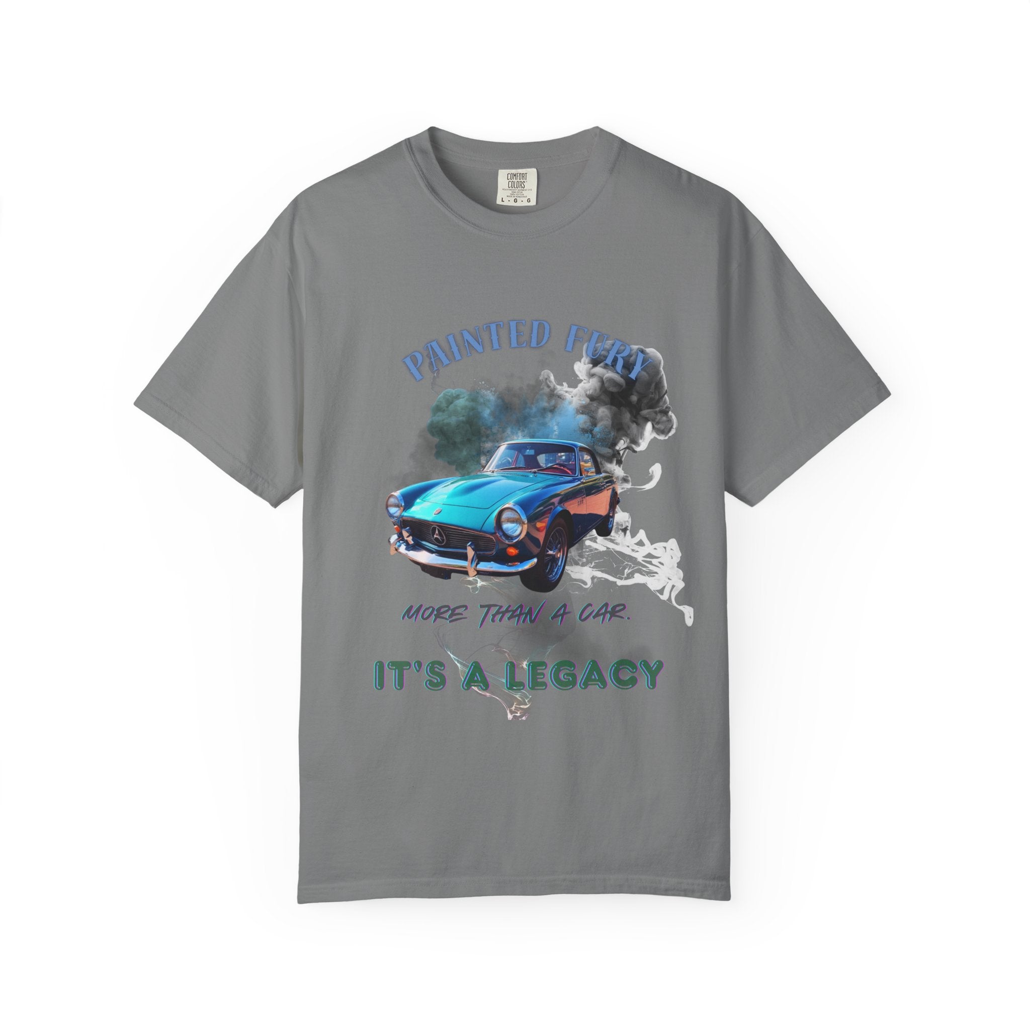 Classic Car T-Shirt — "Painted Funk: It's a Legacy" Vintage Sports Car Graphic Tee