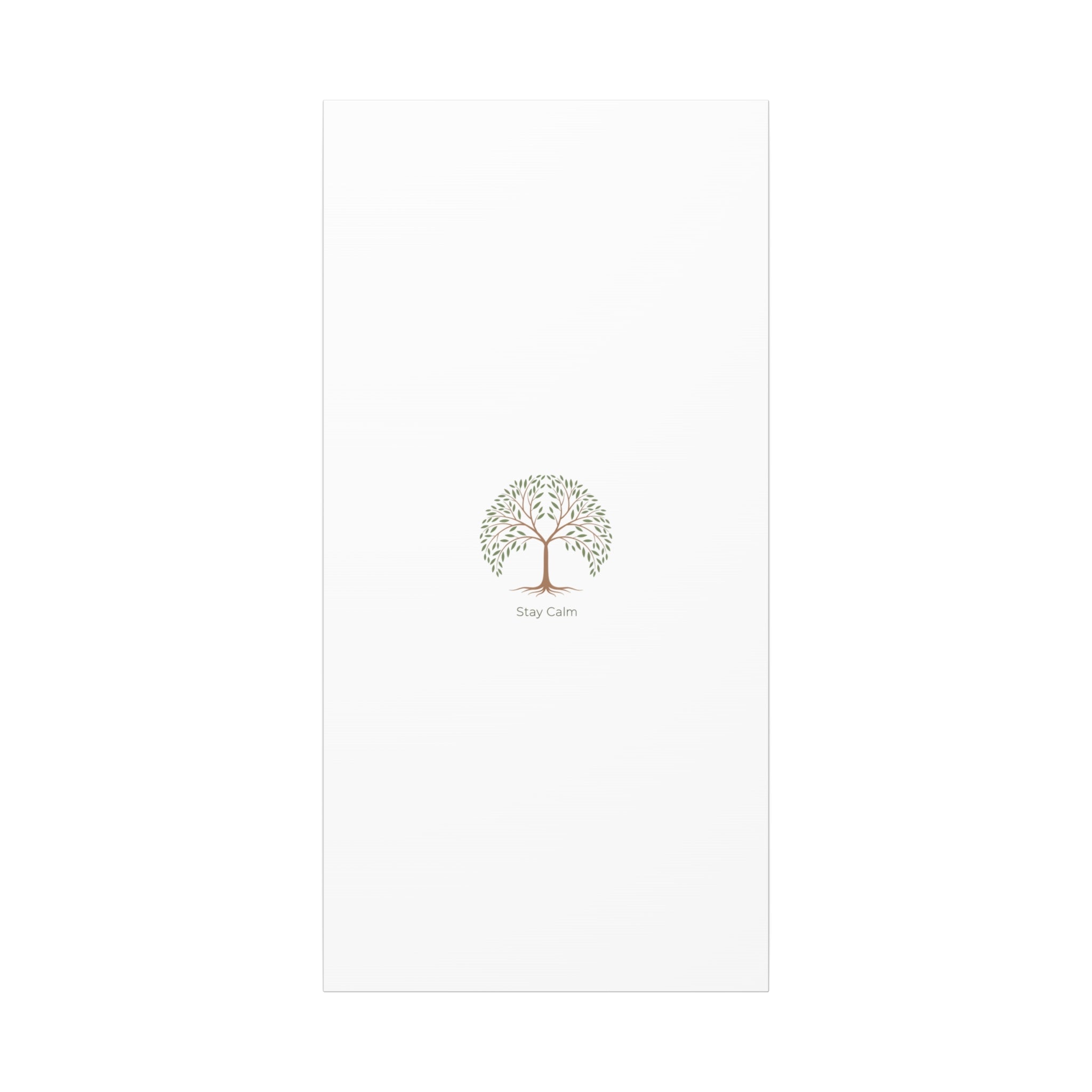 Stay Calm Canvas | Winter Fitness Grind, gym motivation decor