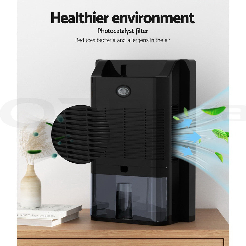 NNEDSZ Devanti Dehumidifier 2L Air Purifier Black-4