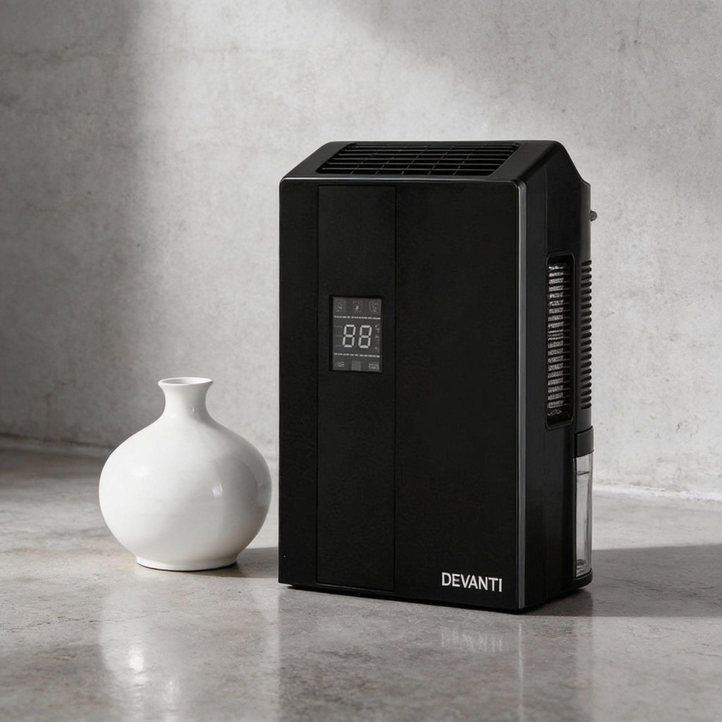Devanti Dehumidifier 2L Air Purifier Black
