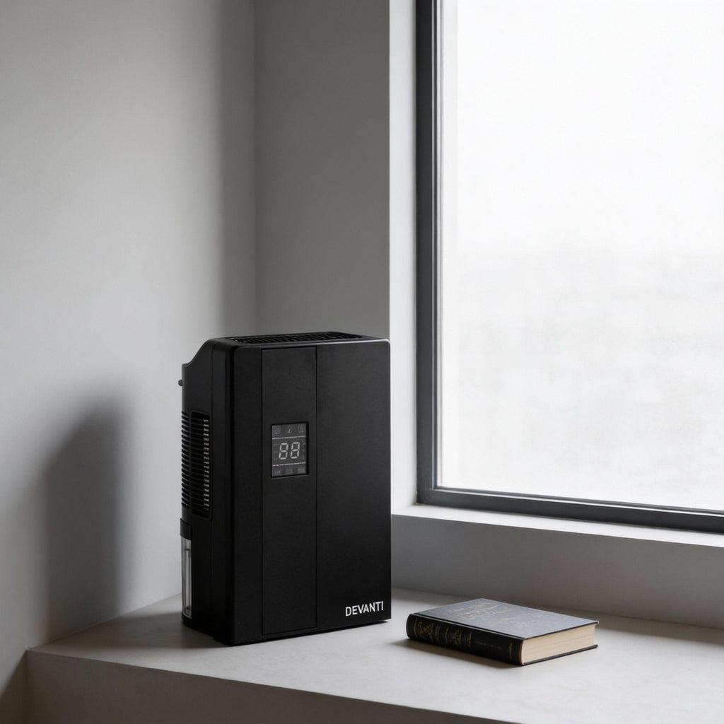 Devanti Dehumidifier 2L Air Purifier Black