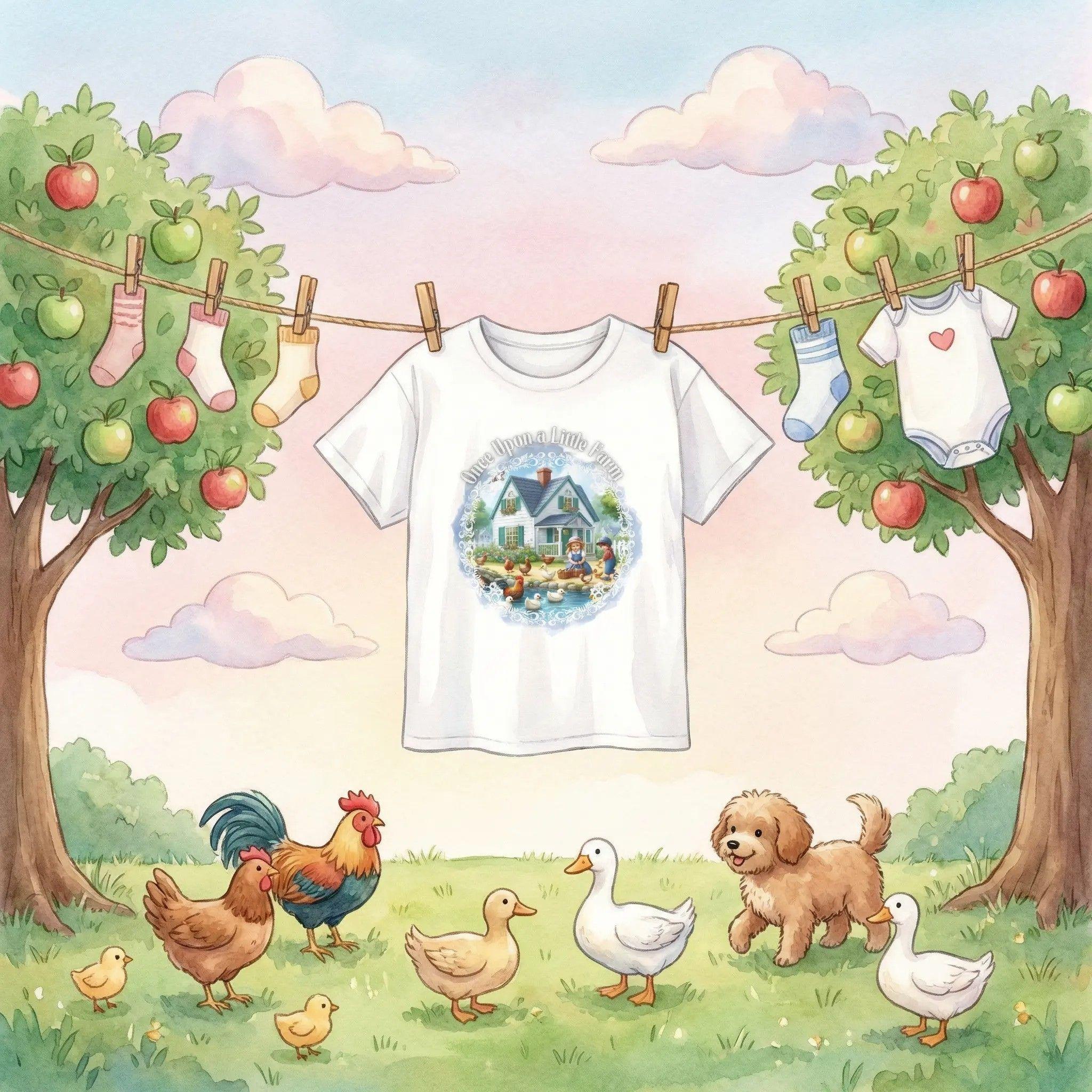 Old McDonald Farm Youth T-Shirt — Kids' Farm Animal Tee