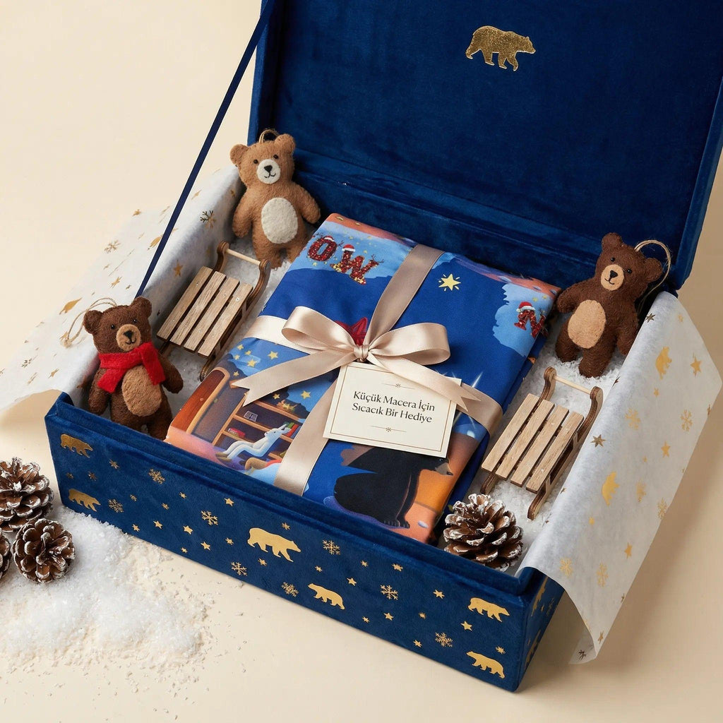 Christmas Nativity Youth Leggings – 'Now' Blue Nativity Print AOP