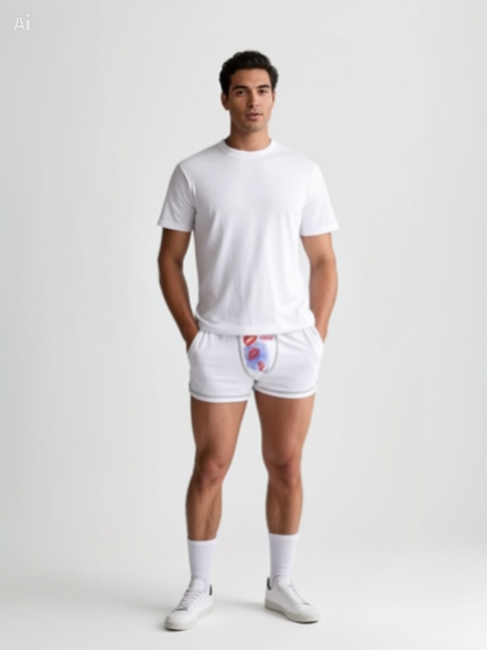 Embrace wisdom Boxers — Floral Kiss-Print Men's Boxer Shorts